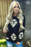 Paint It Aztec Sweater