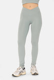 Venice Crossover Waist Stirrup Leggings