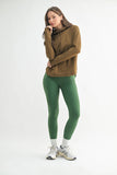 Active Hoodie Top with Thumbholes