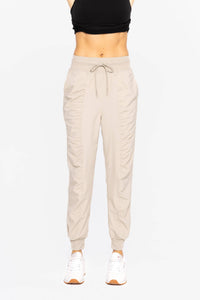 Ruched Front Active Joggers
