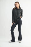Active Hoodie Top with Thumbholes