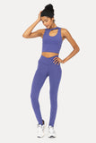 Venice Crossover Waist Stirrup Leggings
