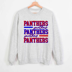 Panthers Repeating Layer Mascot Sweatshirt