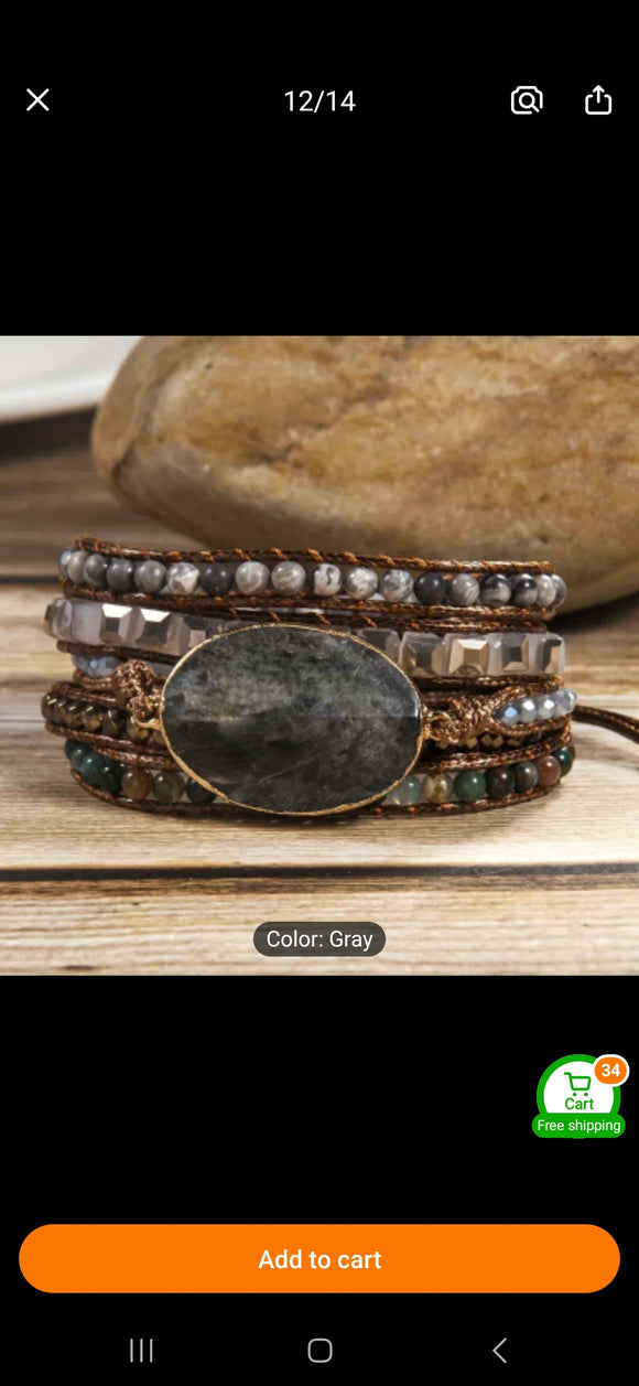 Lyndsee 5 strand Bracelet