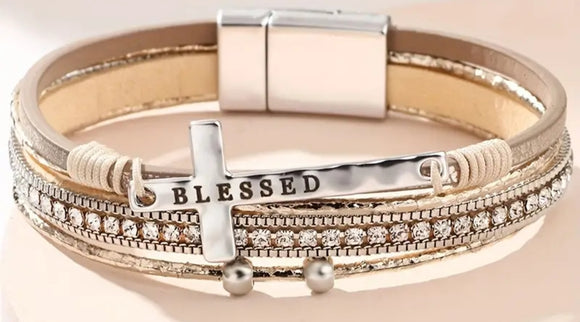 Lynn Cross Bracelet